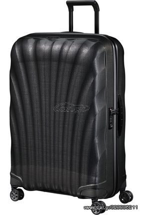 Samsonite 122861-1041 C-Lite Spinner, Σκληρή, Μεγάλη 75cm, Μαύρο