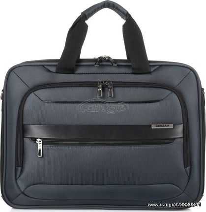 Samsonite 123670-1090 Vectura Evo 15 inch, Τσάντα Laptop, Ύφασμα, Μπλε