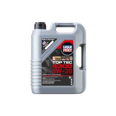 5W-30 TOP TEC 4300 LIQUI MOLY 5L 2324 Υψηλής τεχνολογίας λεπτόρρευστο ημισυνθετικό λιπαντικό κινητήρων. Εξασφαλίζει μέγιστη ισχύ του κινητήρα. Μειώνει την κατανάλωση καυσίμου σε μία από τις σκληρότερ
