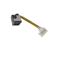 Βύσμα Τροφοδοσίας DC Power Jack Socket Dell Latitude Z600 DC Power Input Jack Plug with Cable W494N 0W494N OEM (κωδ.3705)