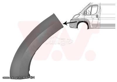 ΠΛΑΣΤΙΚΗ ΚΟΥΡΜΠΑ ΠΡΟΦΥΛ  ΕΜΠ  (ΜΑΧΙ) ΑΡ για PEUGEOT BOXER 06-14