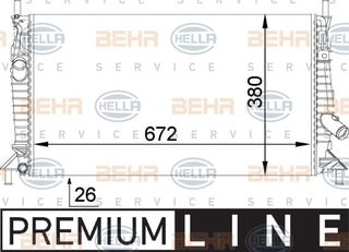 ΨΥΓΕΙΟ 1,6-1,8-2,0TDCi-2,5 ST(67x38)M/A (KOYO)  για FORD FOCUS 04-08