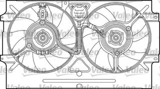 ΒΕΝΤ ΚΟΜΠΛΕ (ΔΙΠΛΟ)ΒΕΝΖ-ΠΕΤΡ (VALEO)  για VW CADDY VAN 96-04