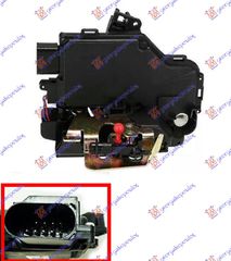 ΚΛΕΙΔΑΡΙΑ ΠΟΡΤΑΣ ΕΜΠΡΟΣ ΗΛΕΚΤ ΚΗ (9pi ΑΡ DOOR LOCK FRONT CENTRAL LOCK (9pin) ( ΑΡ 012207232 AUDI A4 2000-2004 (8E2 8E5) AUDI A6 1997-2004 (4B2 4B4 4B5 4B6)