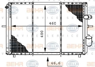 ΨΥΓΕΙΟ 1 9 ΠΕΤΡ  +/-AC (46x40) (ΚΛ  ΚΥΚ)  για RENAULT CLIO 90-94