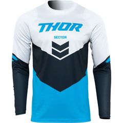 ΠΑΙΔΙΚΗ ΜΠΛΟΥΖΑ MX YOUTH SECTOR JERSEY CHEV BLUE/NAVY BLUE | THOR