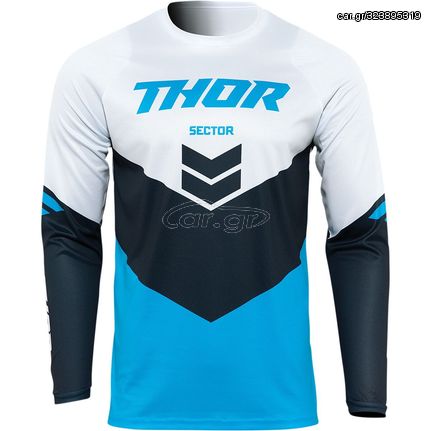 ΠΑΙΔΙΚΗ ΜΠΛΟΥΖΑ MX YOUTH SECTOR JERSEY CHEV BLUE/NAVY BLUE | THOR