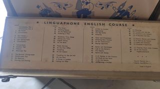 Linguaphone English Course 1950 Vintage collection