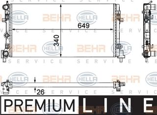 ΨΥΓΕΙΟ 1 2-1 6 12/16V - 1 2-1 6 TDi (65x34) (BR)  για SKODA FABIA 14-18