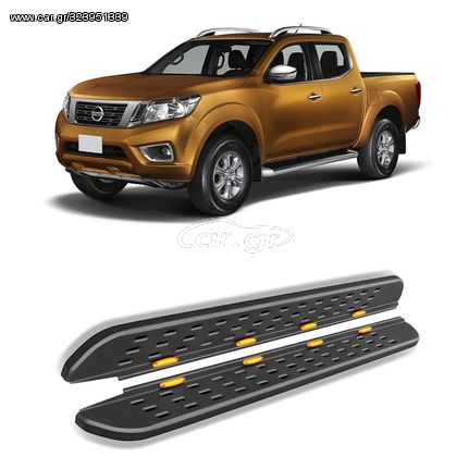 Nissan Navara (NP300) 2015+ Σιδερένια Σκαλοπάτια [Chaos]