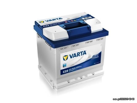 ΜΠΑΤΑΡΙΑ 52Ah VARTA 470CCA ΔΕΞΙΑ C22  5524000473132 5524000476062 AFH452 MCEX540PF 288000D340 288000J030 288000Q062 288000T031 288000T032 2880021220 288005445983 28800F2030 28800F2040 28800YZZAM 28800