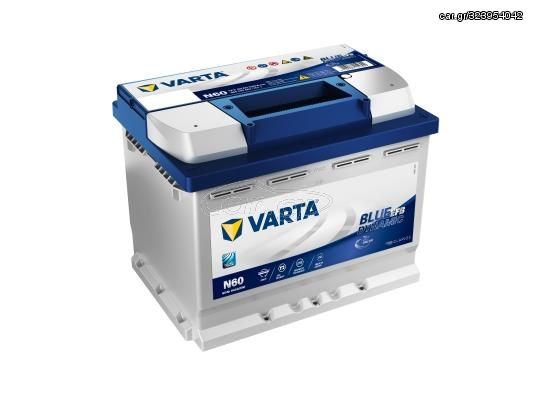 ΜΠΑΤΑΡΙΑ EFB 60Ah VARTA 640CCA N60  560500064D842 3703100XSZ08A X991451000680 288000Y010 288000Y060 2880036130 28800F2060 28800YZZEA 244105NA1A 24410JD22A KE24160E00EF 31500T3VU02 31500TGGE01 31500TV0