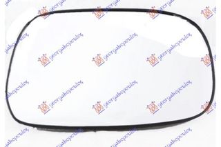 ΚΡΥΣΤΑΛΛΟ ΚΑΘΡΕΦΤΗ -04 ΔΕ DOOR MIRROR GLASS -04 ΔΕ 044007611 ΚΡΥΣΤΑΛΛΟ ΚΑΘΡΕΦΤΗ -2004 ΔΕ TOYOTA COROLLA SDN 2002-2006 (E 12) TOYOTA COROLLA H B-L B 2002-2004 (E 12)