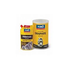 ΓΡΑΣΣΟ ΓΡΑΦΙΤΗ YUKO 800GR CALCIUM GRAPHITE GREASE NLGI 2  Χρησιμοποιείται για τη λίπανση βαρέως φορτωμένων μονάδων τριβής ολίσθησης μηχανισμών χαμηλής ταχύτητας, ελατηρίων, αναρτήσεων τρακτέρ και μηχα