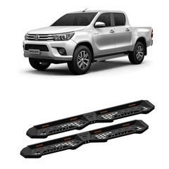 Toyota Hilux (Revo,Rocco) 2015-2020 Σιδερένια Σκαλοπάτια [Diamond]