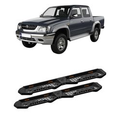 Toyota Hilux (Tiger) 1997-2005 Σιδερένια Σκαλοπάτια [Diamond]