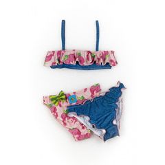 Παιδικό Μάγιο Bikini Tortue  S2-102-210- Denim/Ροζ