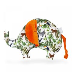 Μαξιλαράκι Tropical Ελεφαντάκι 32cm. Χ 43cm, my little kiss 70820, my-70820