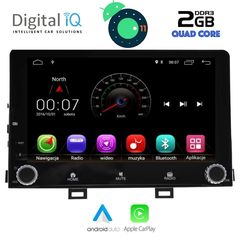 DIGITAL IQ X370M_CPA (9\'\' DECK)MULTIMEDIA OEM  KIA RIO mod. 2018> – STONIC mod. 2017> – ANDROID 11  R  – CPU : MTK A9  1.3Ghz – Quad core – RAM DDR3 : 2GB