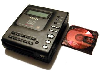 SONY MZ - 1 MINI DISK PORTABLE RECORDER-thumb-3