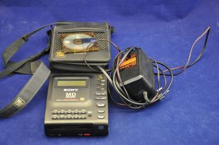 SONY MZ - 1 MINI DISK PORTABLE RECORDER-thumb-4