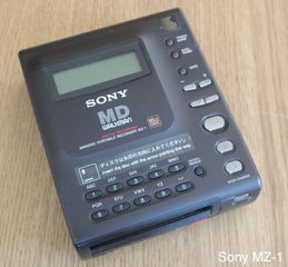 SONY MZ - 1 MINI DISK PORTABLE RECORDER-thumb-5
