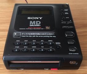SONY MZ - 1 MINI DISK PORTABLE RECORDER-thumb-9