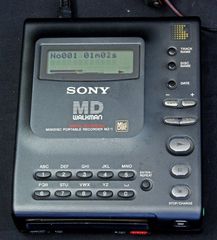 SONY MZ - 1 MINI DISK PORTABLE RECORDER-thumb-17