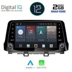 DIGITAL IQ X433_GPS (10'' DECK) MULTIMEDIA OEM HYUNDAI KONA mod. 2017>