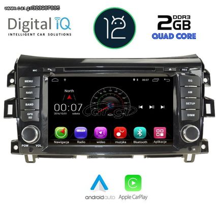 DIGITAL IQ X316M_GPS (7''_DVD) MULTIMEDIA OEM NISSAN NAVARA mod. 2016>