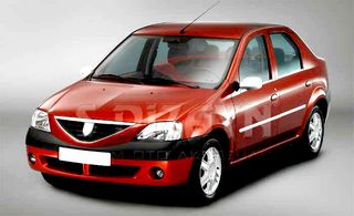 ΚΑΠΑΚΙΑ ΚΑΘΡΕΠΤΗ ΧΡΩΜΙΟΥ ΜΕΤΑΛΛΙΚΑ ΓΙΑ DACIA LOGAN 2005-2008