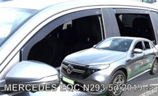 ΑΝΕΜΟΘΡΑΥΣΤΕΣ ΓΙΑ MERCEDES EQC N293 5D 2019+ ΣΕΤ ΑΥΤΟΚΙΝΗΤΟΥ ΑΠΟ ΕΥΚΑΜΠΤΟ ΦΙΜΕ ΠΛΑΣΤΙΚΟ HEKO - 4 ΤΕΜ.
