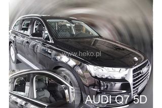 AUDI Q7 5D 2015+  ΣΕΤ ΑΝΕΜΟΘΡΑΥΣΤΕΣ ΑΥΤΟΚΙΝΗΤΟΥ ΑΠΟ ΕΥΚΑΜΠΤΟ ΦΙΜΕ ΠΛΑΣΤΙΚΟ HEKO - 4 ΤΕΜ.