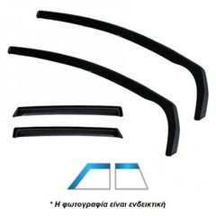 ΑΝΕΜΟΘΡΑΥΣΤΕΣ ΓΙΑ FORD S-MAX 5D 2006-2010 ΣΕΤ ΑΥΤΟΚΙΝΗΤΟΥ ΑΠΟ ΕΥΚΑΜΠΤΟ ΦΙΜΕ ΠΛΑΣΤΙΚΟ HEKO - 4 ΤΕΜ.-thumb-1