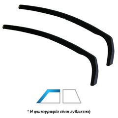 ΑΝΕΜΟΘΡΑΥΣΤΕΣ ΓΙΑ MAZDA 323 3D 1985-1989 ΖΕΥΓΑΡΙ ΑΠΟ ΕΥΚΑΜΠΤΟ ΦΙΜΕ ΠΛΑΣΤΙΚΟ HEKO - 2 ΤΕΜ.-thumb-2