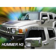 HUMMER H3 2006-2010 5D ΖΕΥΓΑΡΙ ΑΝΕΜΟΘΡΑΥΣΤΕΣ ΑΥΤΟΚΙΝΗΤΟΥ ΑΠΟ ΕΥΚΑΜΠΤΟ ΦΙΜΕ ΠΛΑΣΤΙΚΟ HEKO - 2 ΤΕΜ.