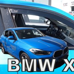 ΑΝΕΜΟΘΡΑΥΣΤΕΣ ΓΙΑ BMW X2 F39 5D 2018+ ΖΕΥΓΑΡΙ ΑΠΟ ΕΥΚΑΜΠΤΟ ΦΙΜΕ ΠΛΑΣΤΙΚΟ HEKO - 2 ΤΕΜ.