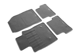 Cik - ΠΑΤΑΚΙΑ ΑΥΤΟΚΙΝΗΤΟΥ ΑΠΟ ΛΑΣΤΙΧΟ ΓΙΑ RENAULT CLIO 2012-2019 / CAPTUR 2013-2019 ΣΕ ΜΑΥΡΟ ΧΡΩΜΑ ΜΕ ΚΟΥΜΠΩΜΑΤΑ - 4 ΤΕΜ. (RM.RE.0002/CK)
