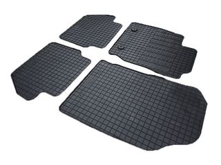 Cik - ΠΑΤΑΚΙΑ ΑΥΤΟΚΙΝΗΤΟΥ ΑΠΟ ΛΑΣΤΙΧΟ ΓΙΑ FORD ECOSPORT 2017+ ΣΕ ΜΑΥΡΟ ΧΡΩΜΑ ΜΕ ΚΟΥΜΠΩΜΑΤΑ - 4 ΤΕΜ. (RM.FO.0037/CK)