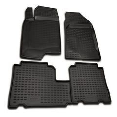 ΠΑΤΑΚΙΑ ΣΕ ΣΚΑΦΗ TPE ΛΑΣΤΙΧΟ ΓΙΑ CHEVROLET CAPTIVA 5D 2006-2011 ΣΕ ΜΑΥΡΟ ΧΡΩΜΑ NOVLINE - 4 ΤΕΜ.