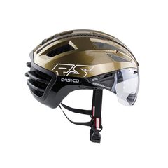 Κράνος ποδηλάτου | CASCO | SPEEDairo 2 | με VAUTRON® automatic visor | Λαδί