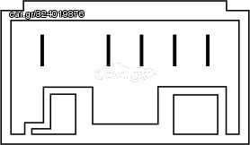 Πρόσθετο DAYLINE Διεθνή 16LED FLUX 12/24V 158X24