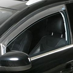 RENAULT MEGANE 5D 2002-2008 DARK PROFI (ΕΜΠΡΟΣ) ΑΝΕΜΟΘΡΑΥΣΤΕΣ ΠΑΡΑΘΥΡΩΝ ΣΚΟΥΡΟ ΦΙΜΕ ΠΛΑΣΤΙΚΟ CLIMAIR - 2 ΤΕΜ.