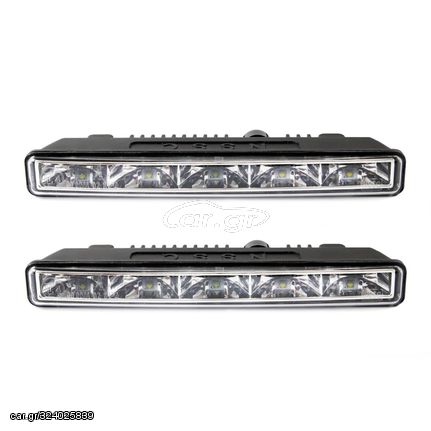 ΦΩΤΑ ΗΜΕΡΑΣ DRL 12/24V 10,64W 10LED 1000lm 187x24x56mm 2ΤΕΜ