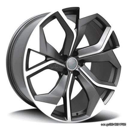 ΖΑΝΤΕΣ 21'' AUDI 9.5x21 5x112 ET25 MATT ANTHRACITE POLISHED ΚΩΔΙΚΟΣ : 5673