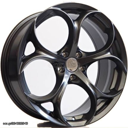 ΖΑΝΤΕΣ 18'' ALFA ROMEO STYLE 8X18 5X110 ET33 ΚΩΔΙΚΟΣ : 583 ΑΝΘΡΑΚΙ ΓΥΑΛΙΣΤΕΡΟ