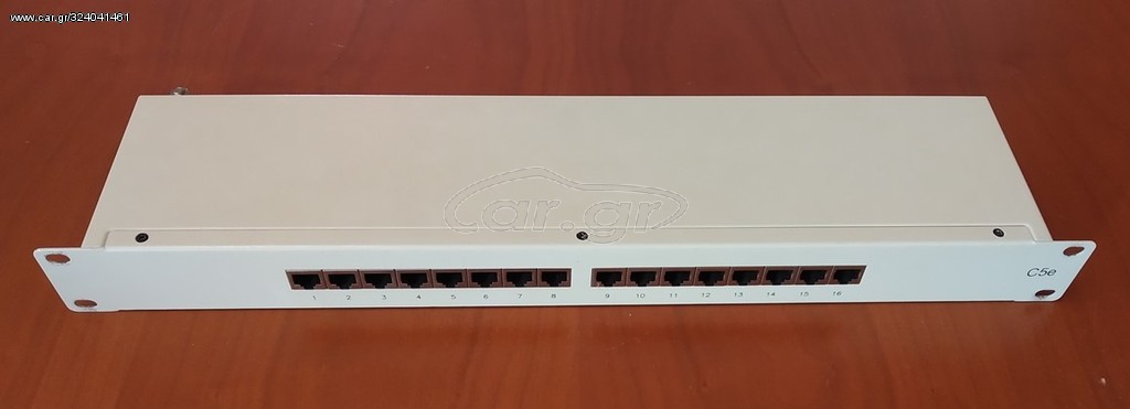 Patch Panel Δικτύου Cat5e