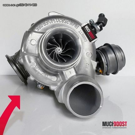 Υβριδική Τουρμπίνα GTB2871VK της MuchBoost για Audi, BMW, Fiat, Mercedes, Mitsubishi, Opel, Peugeot, Renault, Seat, Skoda, VW 1.9/2.0 Diesel με VNT τουρμπίνα (T125)