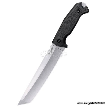 COLD STEEL Warcraft Tanto, Tactical Knife, Stonewashed, 4034SS (13SSB)