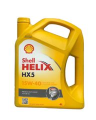 15W-40 HELIX HX5 SHELL 4L   Ημι-συνθετικό λάδι κατάλληλο για όλους τους βενζινοκινητήρες και πετρελαιοκινητήρες.

ACEA A3 B3
API SN CF